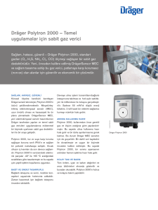 Dräger Polytron 2000 – Temel uygulamalar için sabit gaz verici