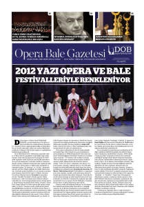 2012 yazı opera ve bale - Devlet Opera ve Balesi