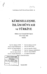 islam dünyası - İSAM Kütüphanesi