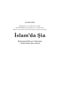 İslamda Şia