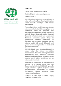 BioVolt - Turkey Cleantech Open Accelerator
