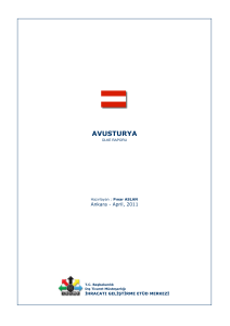 Avusturya Ülke Raporu
