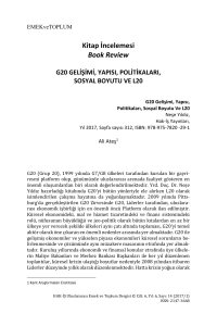 Kitap İncelemesi: Osmanlı`dan Günümüze Türk