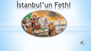 İstanbul`un Fethi - video.eba.gov.tr