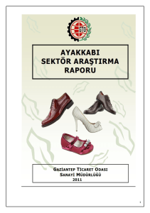 Gaziantep Ticaretinde Ayakkabı Sektörü
