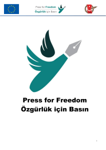 Press for Freedom Özgürlük için Basın
