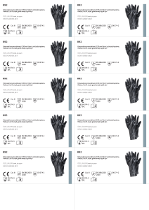 Kimyasal korunma eldiveni, 0,30 mm Viton®, pürüzsüz