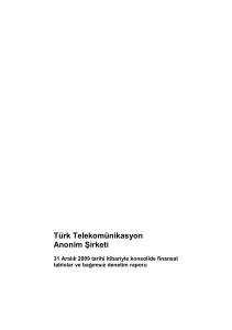 TURK TELEKOM - 31.12.2009 - SPK