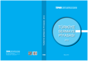 Türkiye Sermaye Piyasası Raporu 2012