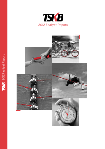 2012 Faaliyet Raporu Harekete Geçin!