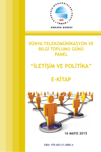 “iletişim ve politika” e-kitap