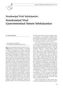 069-72nozokomiyal v gastrointes - Hastane İnfeksiyonları Dergisi