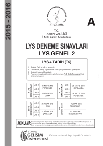LYS GENEL 2