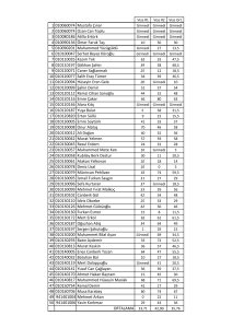 1 010060074 Mustafa Çınar 2 010060074 Ozan Can Toplu 3