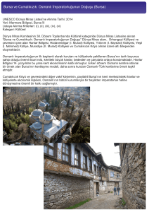 Bursa ve Cumalıkızık: Osmanlı İmparatorluğunun Doğuşu