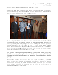 “Türkiye Hollanda Ticaret Yatırım Merkezi İzmir Ofisi” Tanıtım Toplantısı
