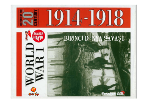 18697_Birinci Dünya Savaşı