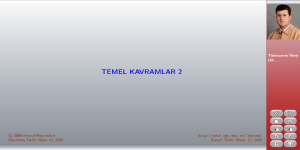TEMEL KAVRAMLAR 2