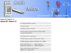 Astro-01/Astro-11 Astro-03 / Astro-13