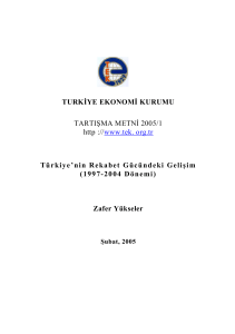 1997-2004 dönemi - Türkiye Ekonomi Kurumu
