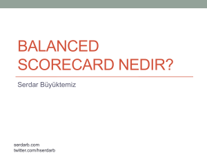 Balanced Scorecard Nedir?