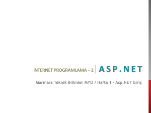 asp . net - BekirKURT