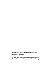 Albaraka Türk Katılım Bankası Anonim Şirketi