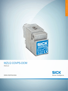 MZU2 MZU2-03VPS-DCM, Online teknik sayfa