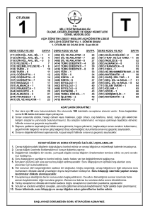 oturum - Açık Lise.Biz