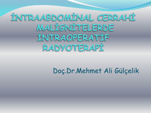 Intraoperatif radyoterapi