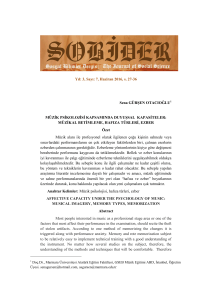 7, Haziran 2016, s. 27-36 Sena GÜRġEN OTACIOĞLU1
