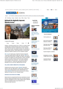 Hollanda`da Akgunduz depremi: Ulkeden kovun!