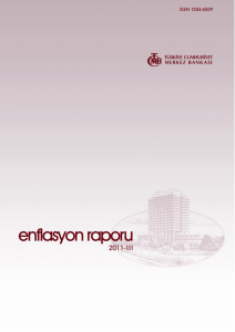 Enflasyon Raporu 2011-III