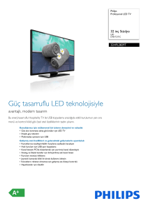 32HFL2829T/12 Philips Profesyonel LED TV