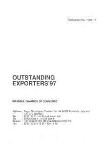 outstandıng exporters`97