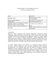 30.03.2015 Likidite Sağlayıcılığı Hizmet Sözleşmesi İmzalanması