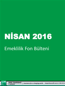 nisan 2016 - BNP Paribas