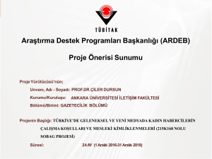 Araştırma Destek Programları Başkanlığı (ARDEB