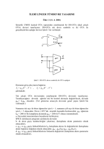 ileri lineer tümdevre tasarımı