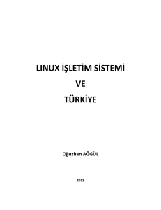 lınux işletim sistemi ve türkiye - oguzhan aggul