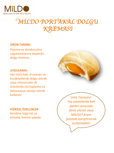 mildo portakal dolgu kreması