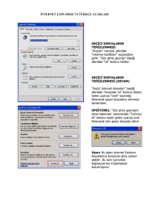 İnternet Explorer 7.0 Türkçe