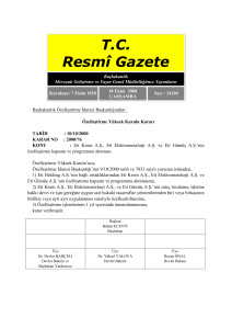 TC Resmî Gazete