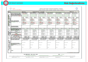 Risk Değerlendirme - Eyüp Devlet Hastanesi