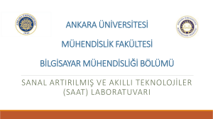 Tanıtım Sunumu - Ankara Üniversitesi Bilgisayar Mühendisliği Bölümü