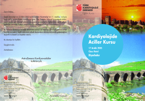 Kardiyolojide Aciller, Diyarbakır, 2005