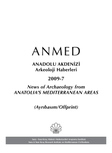 ANADOLU AKDENİZİ Arkeoloji Haberleri News of Archaeology from