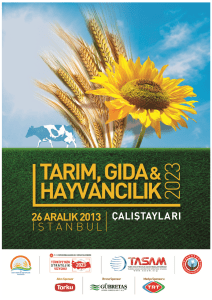 Tarım, Gıda ve Hayvancılık 2023 Çalıştayları İstanbul`da