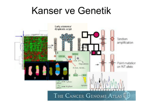 Kanser ve genetik