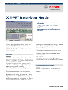 DCN‑MRT Transcription Module